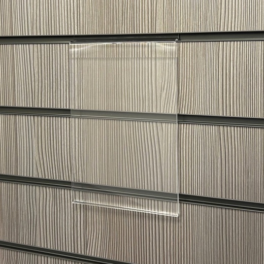 Picture of Slatwall A5 / A4 Poster Holders Shop Fitting