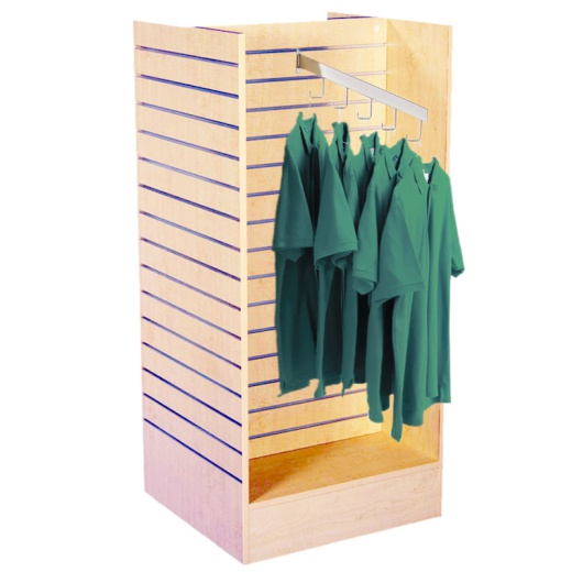 Picture of Slatwall Small H Gondola Retail Display (Flat Pack)