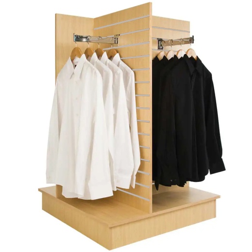 Picture of Slatwall Gondola 4 Way Retail Display (Flat Pack)