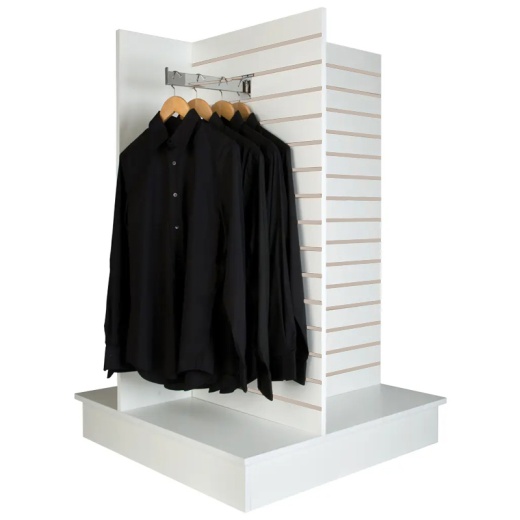 Image of Slatwall Gondola 4 Way Retail Display (Flat Pack)