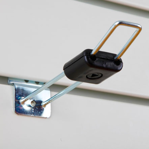 Image of Slatwall Euro Hook Security Lock