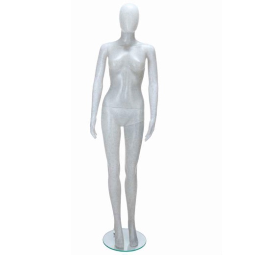 Picture of Salt & Pepper Female Mannequin Matt White