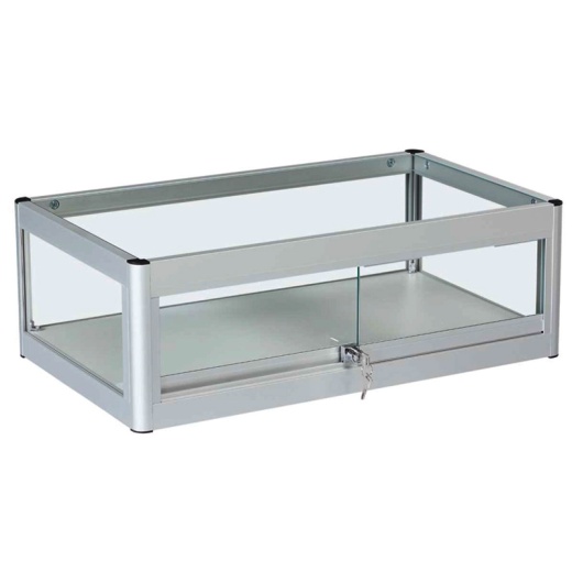 Picture of Aluminium Frame Glass Countertop Showcase