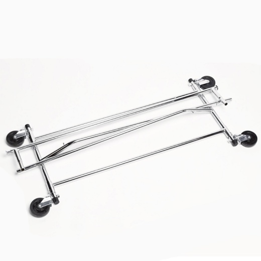 Image of Collapsible Chrome Garment Rail
