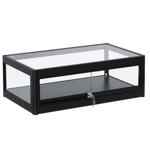 Image of Countertop Glass Showcase (Small Black)