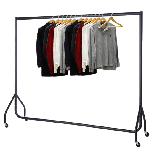 Picture of Black Height Extensions For Heavy-Duty Clothes Rail
