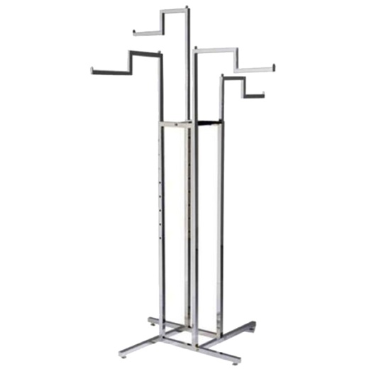 Picture of Clothes Rail Display Stand - 4 Stepped Arms