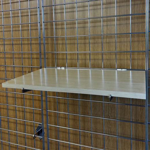 Picture of Gridwall MDF Shelves Shop Fittings (Maple Or White)