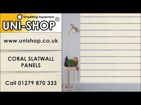 Coral Slatwall Panels