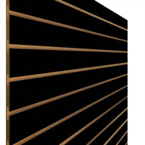 Black Slatwall Panels