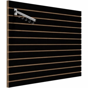 Black Slatwall Panels