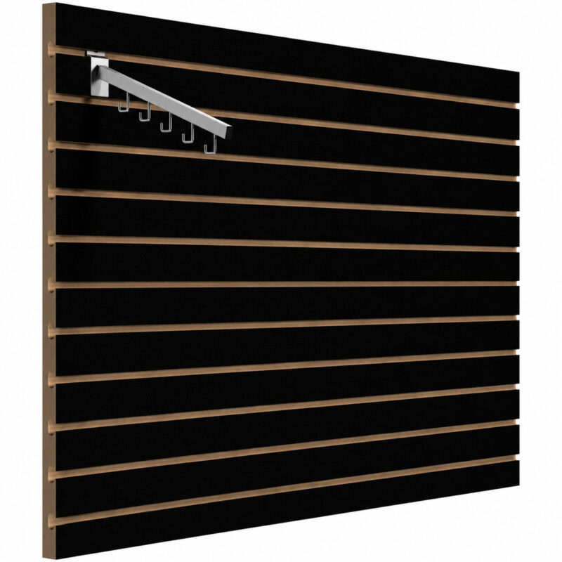retail-slatwall-panels-black-v2 - Uni-Shop Black Slatwall Panels