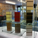 Glass Cube Display Example with Contents