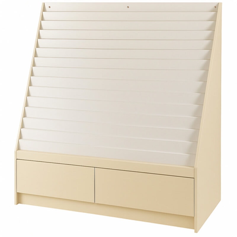 Cream 15 Tier Greeting Card Display Unit