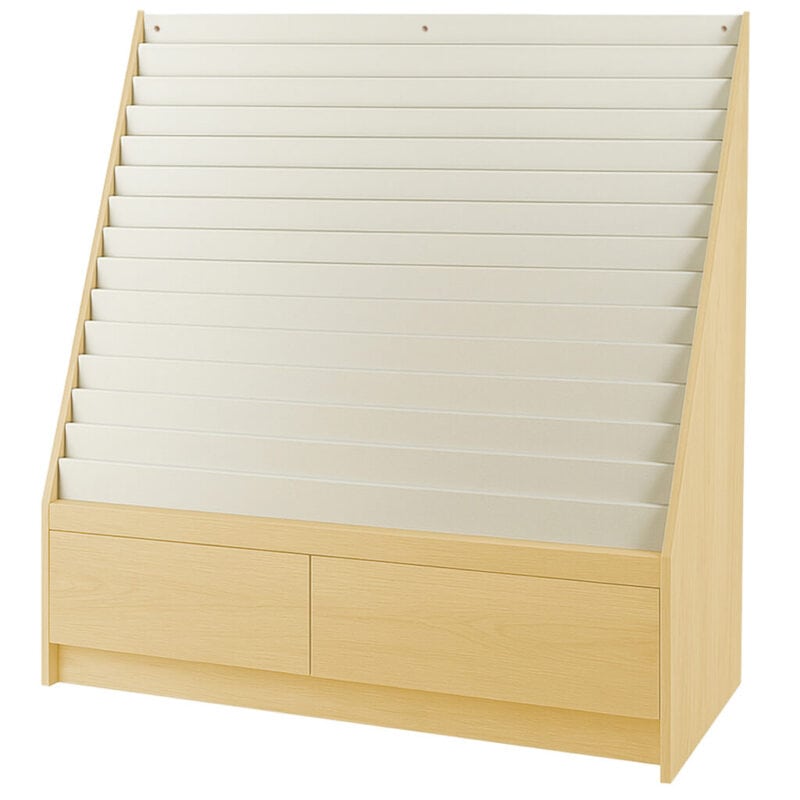 Maple 15 Tier Greeting Card Display Unit