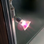 Aluminium & Glass Shop Storage Counter Lighting