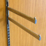 Twin Slot Shelving Straight Arm Oval