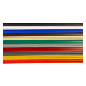 Coloured Slatwall Panel PVC Inserts