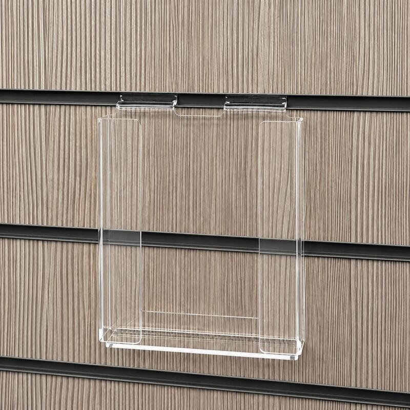 Slatwall Acrylic Leaflet Holders A5
