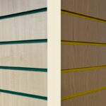 Slatwall Internal or External Corner Trim Cream