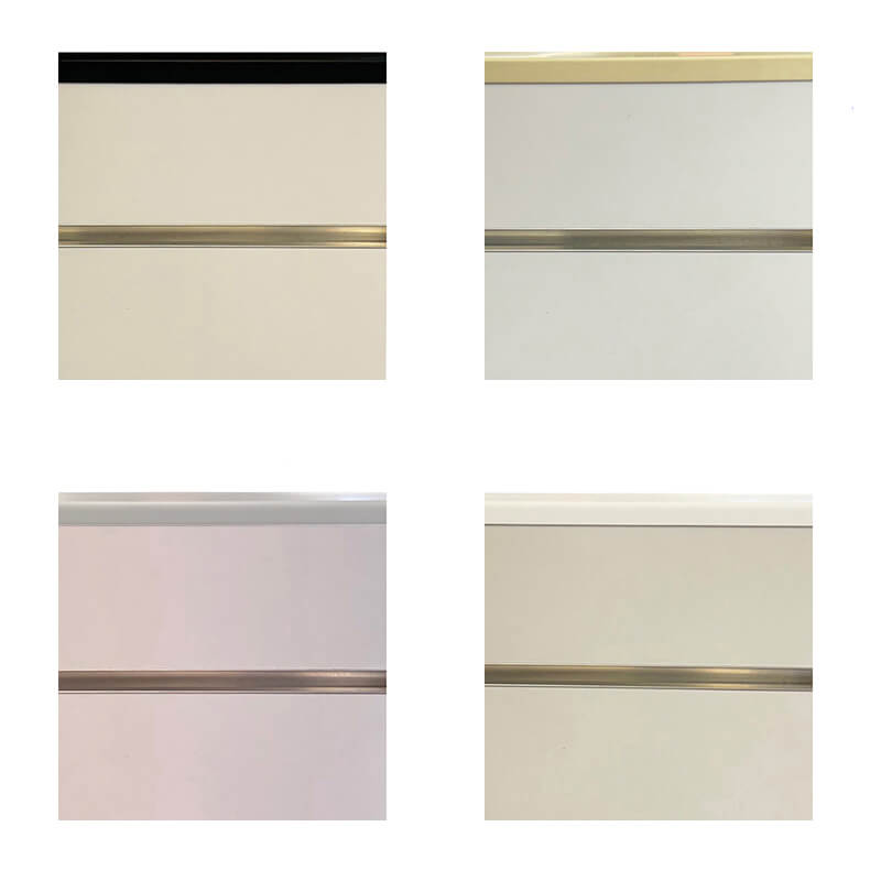 Slatwall Panel C Section Edge Trim - Uni-Shop Fitting Ltd Slatwall Panel C Section Edge Trim