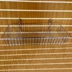 Slatwall Shallow Hanging Basket Shop Fitting