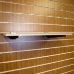 Slatwall Wood Shelf Brackets Example