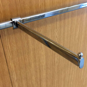 Square Oval Accessory Rail Garment Bar