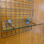 Gridwall Glass Shelves