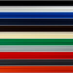 Slatwall PVC Colour Example
