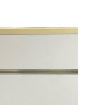 Cream Slatwall Panel C Section Edge Trim - Uni-Shop Fitting Ltd Cream Slatwall Panel C Section Edge Trim