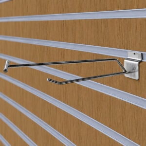 Slatwall Straight Hooks With Overarm