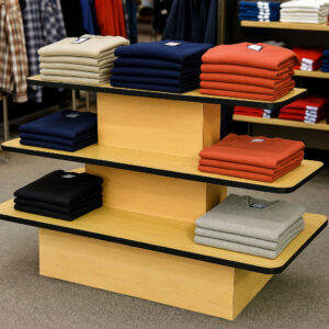 3 Tier Rectangular Merchandising Table