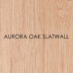 Aurora Oak Slatwall Panels Detailed