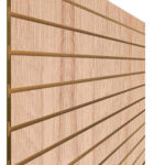 Aurora Oak Slatwall Panels