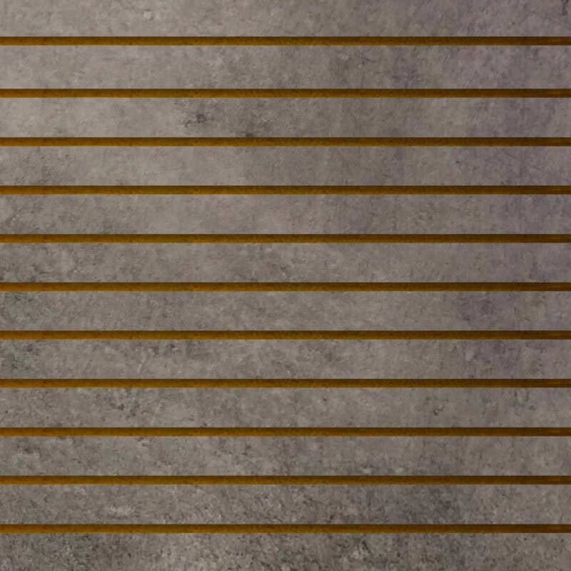 Concrete Effect Slatwall Panel