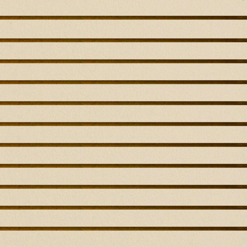 Cream Slatwall Panel