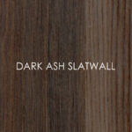Dark Ash Slatwall Panels Detailed