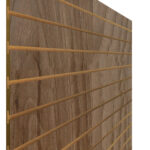 Light Walnut Slatwall Panels