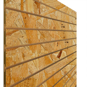 OSB Slatwall Panels