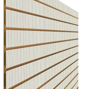 Pino White Slatwall Panels