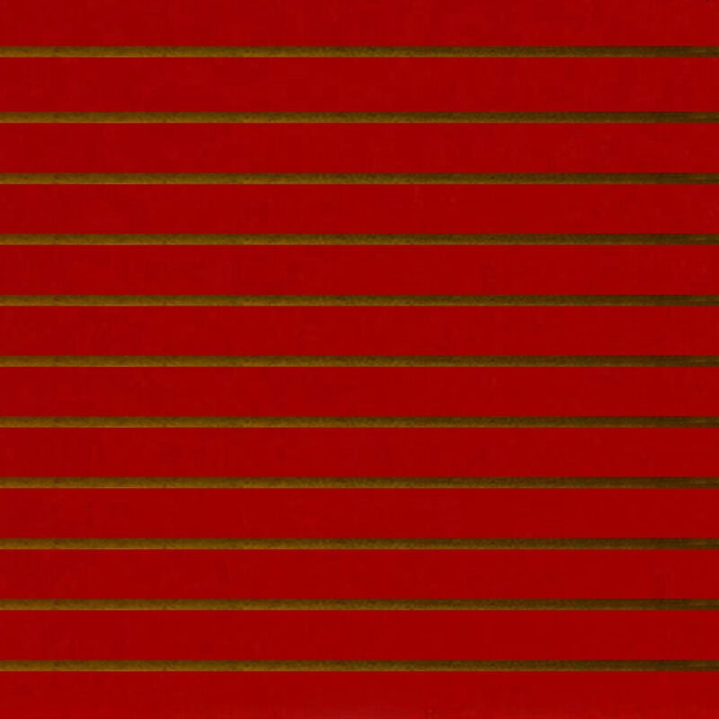 Red Slatwall Panel