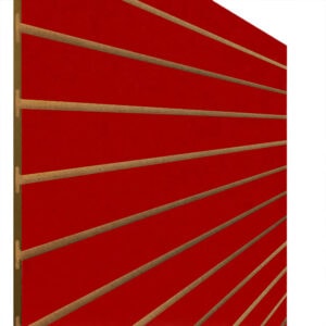 Red Slatwall Panels