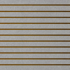Silver Slatwall Panel