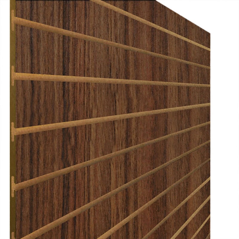 Walnut Slatwall Panels