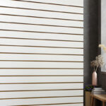 White Slatwall Panels In Home