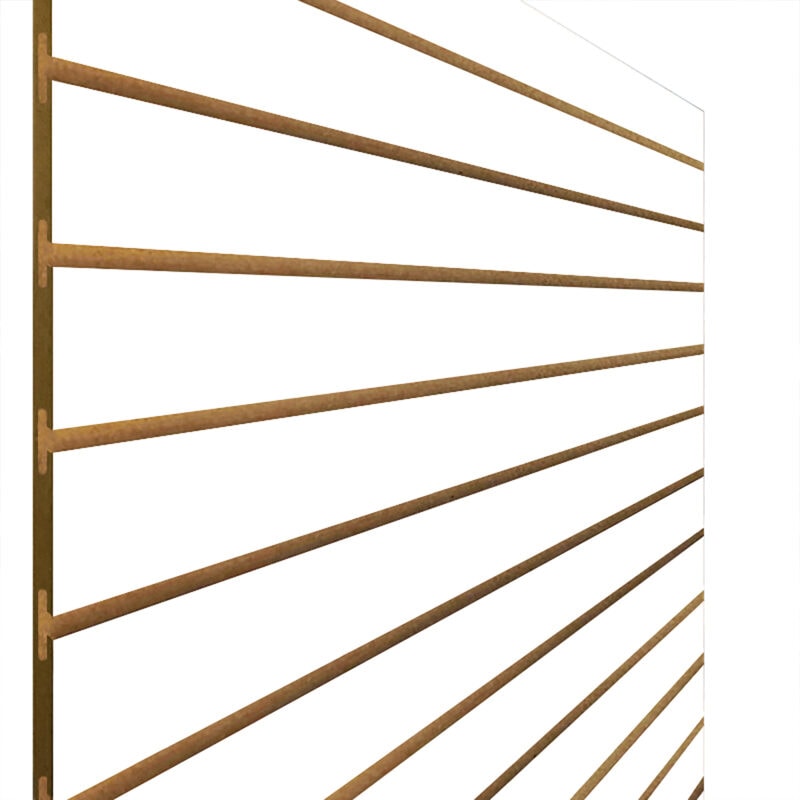 White Slatwall Panels