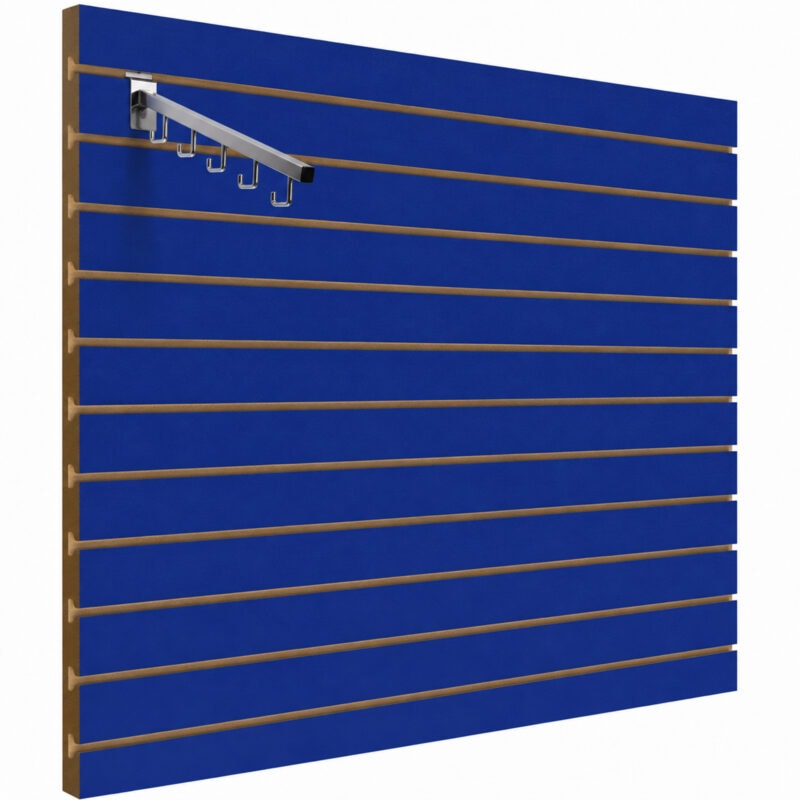 Blue Slatwall Panels