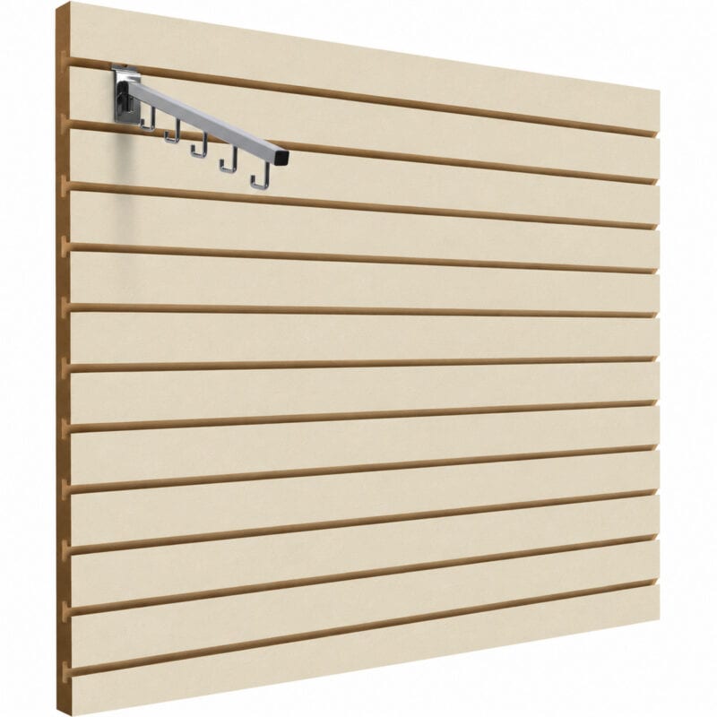 retail-slatwall-panels-cream-v2 - Uni-Shop Cream Slatwall Panels
