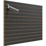 Graphite Grey Slatwall Panels